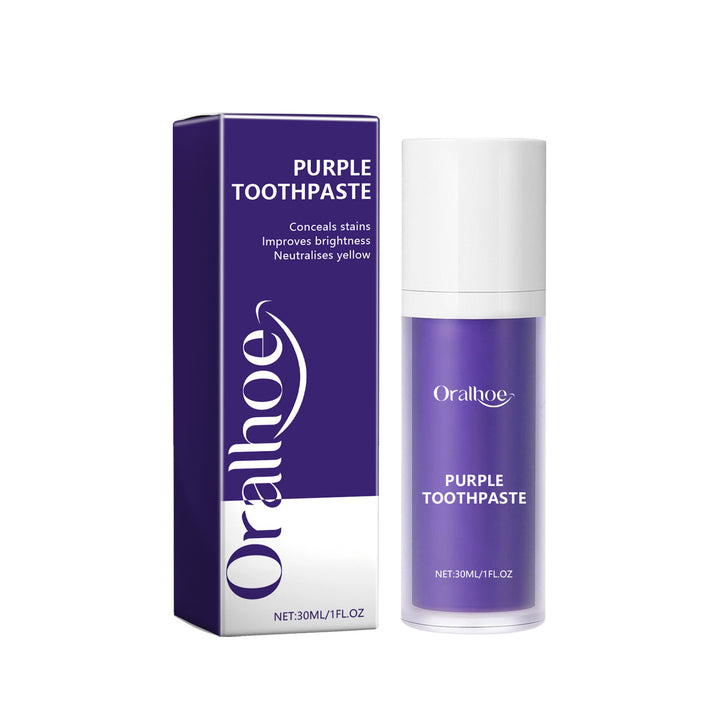 Purple Toothpaste for Brighter-Looking, Fresher Smiles