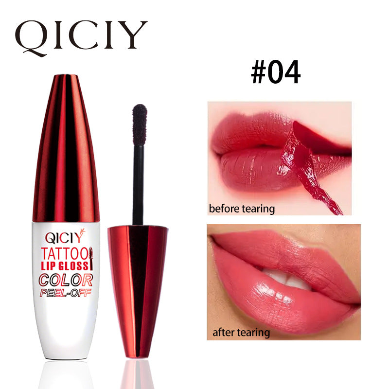Peel-Off Lip Gloss for Long-Lasting Glossy Lip Tint
