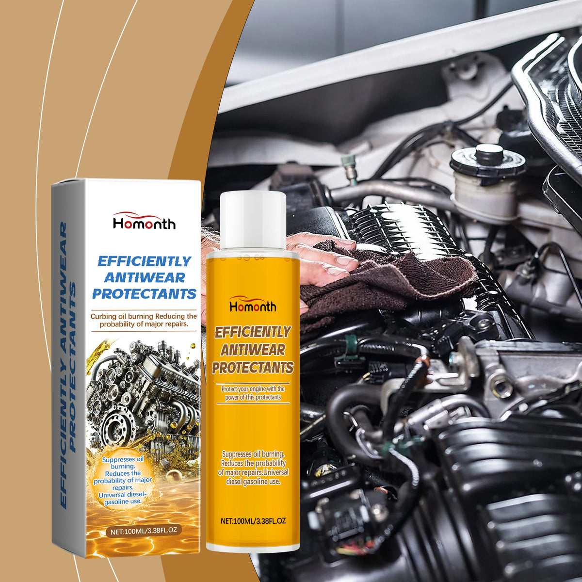 Engine Oil Additive for Wear Protection and Longevity