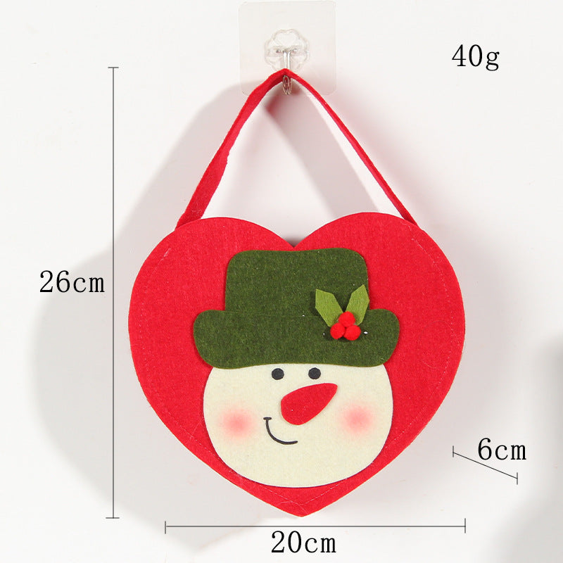 Christmas Apple Handbag for Kids | Festive Candy Bag
