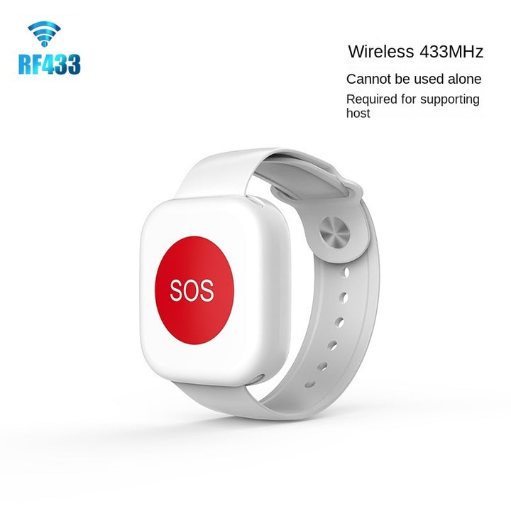 Wireless Emergency Call Button Watch for Seniors at Home
