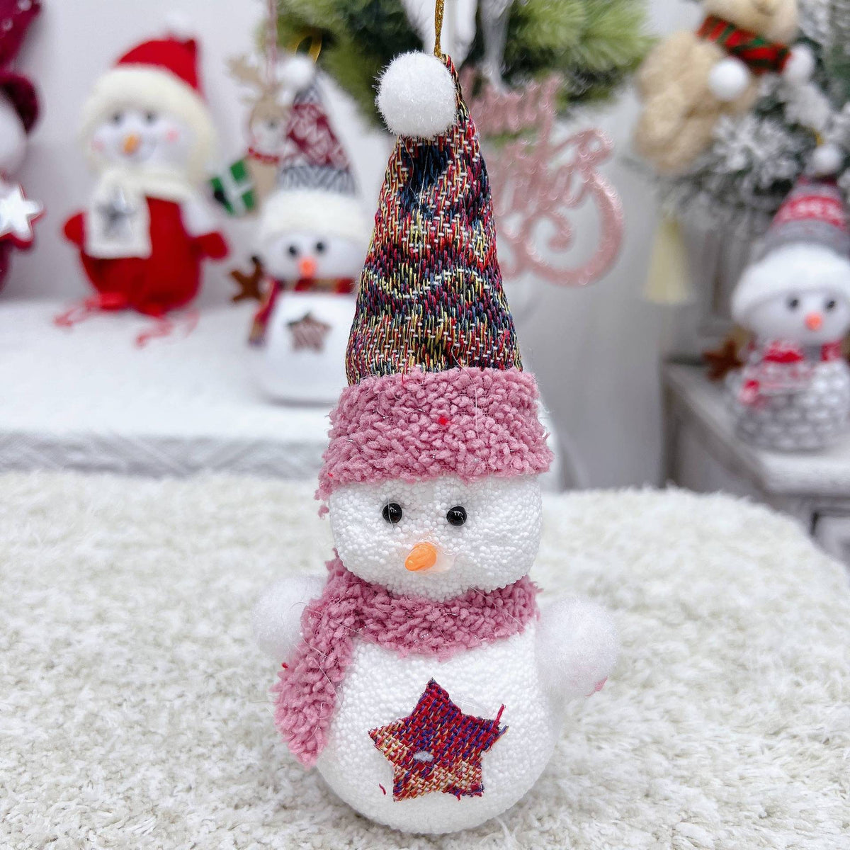 Christmas Snowman Ornaments for a Playful Holiday Tree