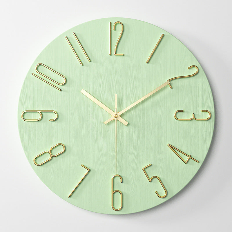 12-Inch Decorative Wall Clock for Clear, Stylish Time