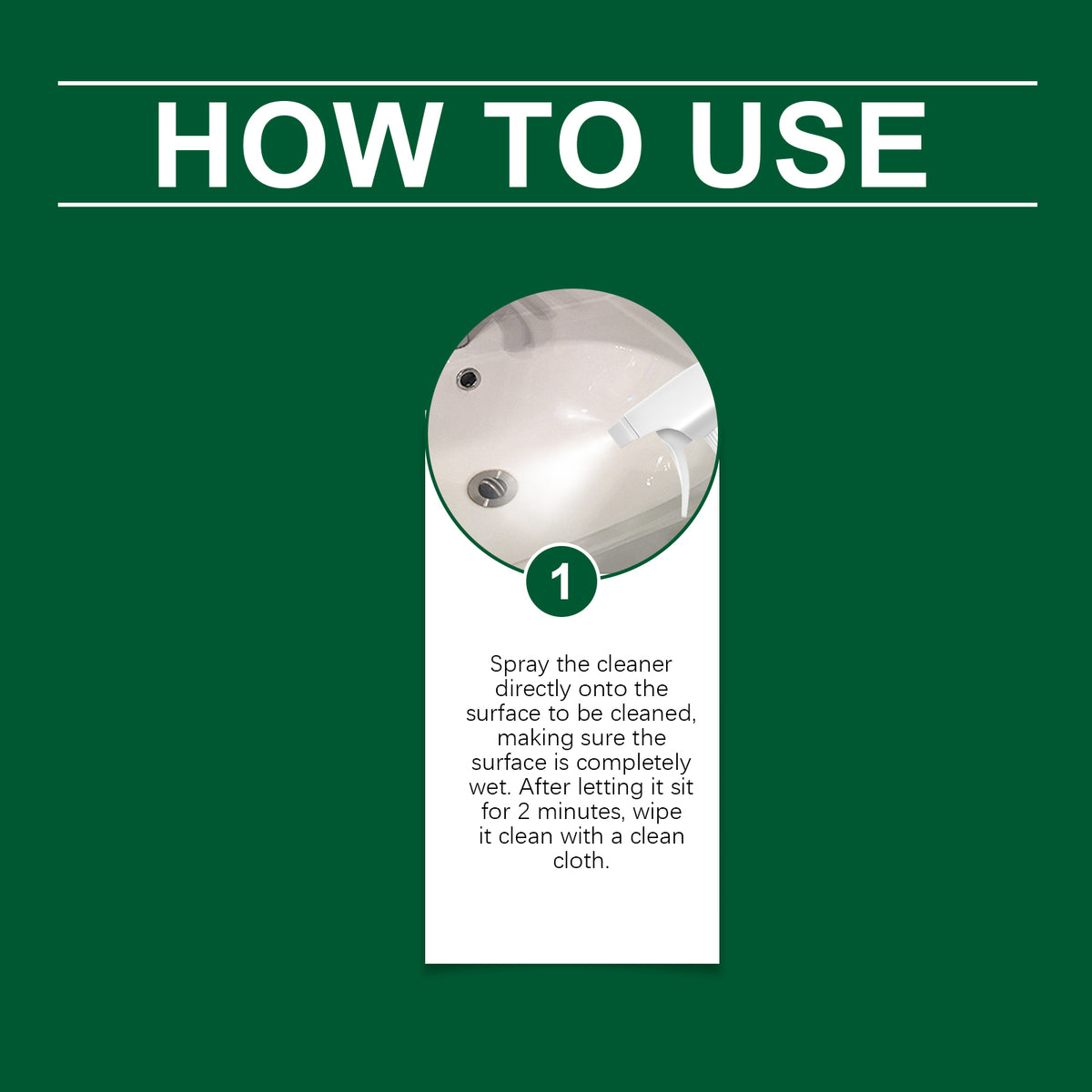 Multi-Surface Disinfecting Cleaner Spray for Daily Use