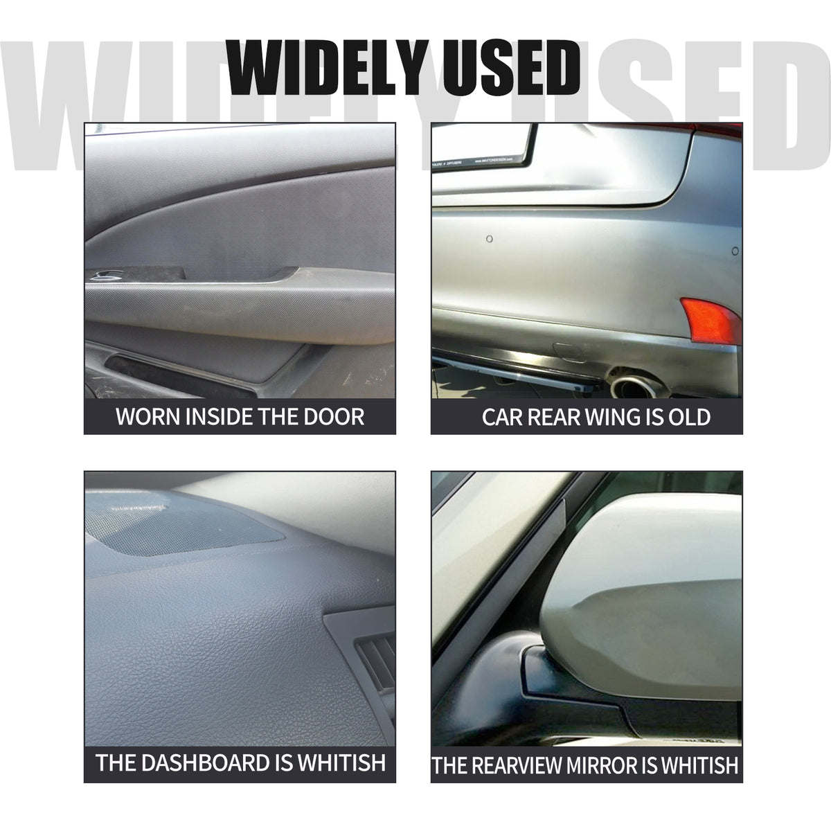 Automotive Plastic Coating Agent for Revived Interior Trim