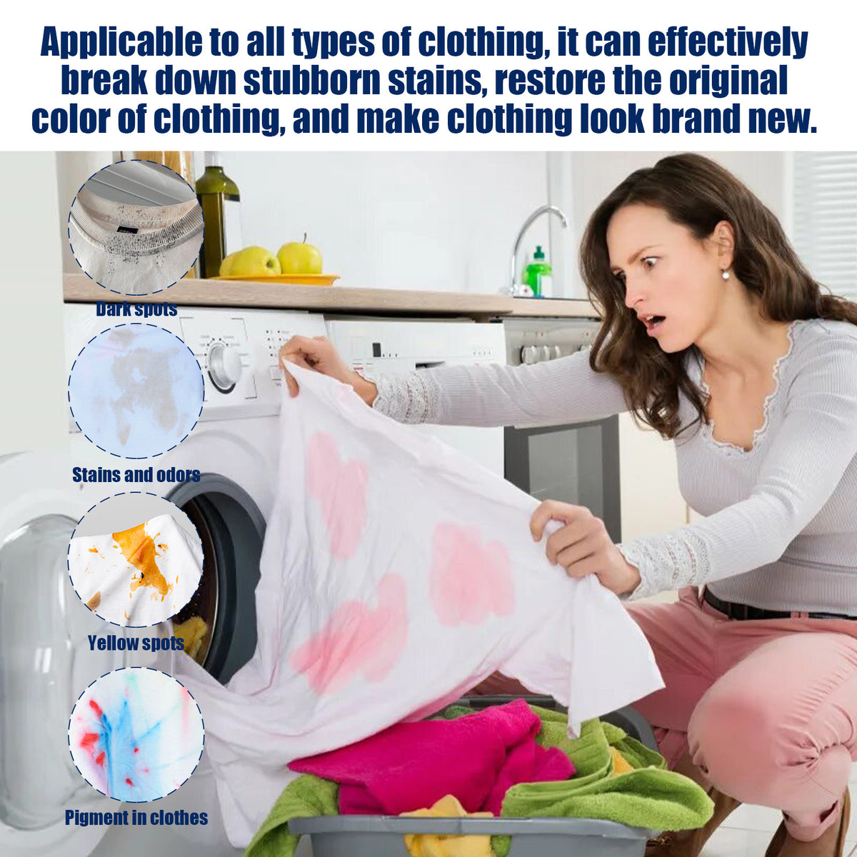 Laundry Detergent Beads for Stain Removal & Freshness