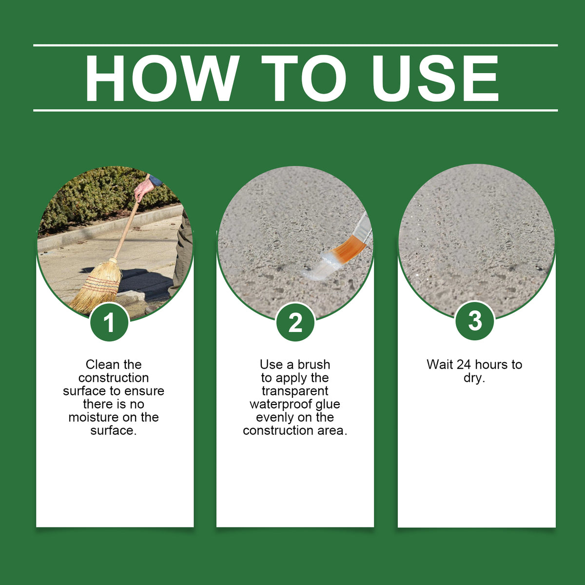 Waterproof Sealing Adhesive for Invisible Leak Repairs