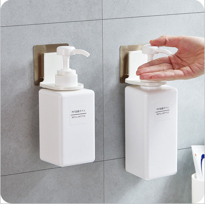 Punch-Free Shower Gel Rack for Tiled Walls, No Drilling