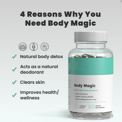 Chlorophyll Capsules — Natural Internal Deodorant & Detox