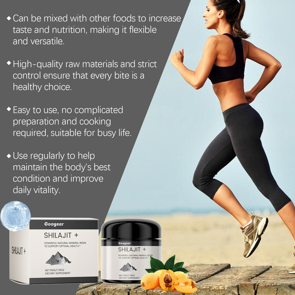 Googeer Mineral Resin – Daily Vitality Supplement