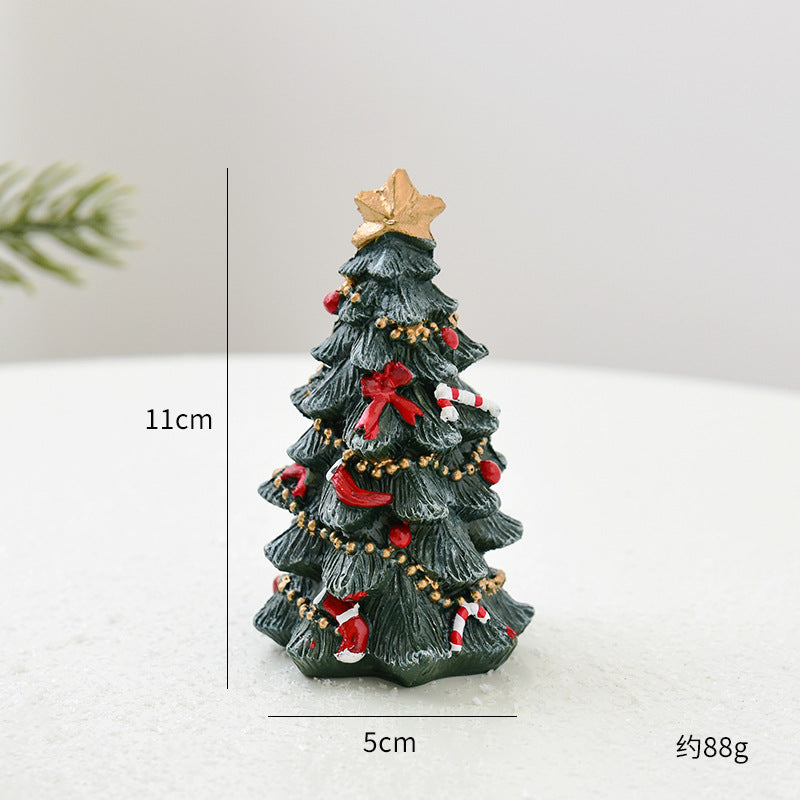 Christmas Mini Tree Ornament for Small-Space Decor