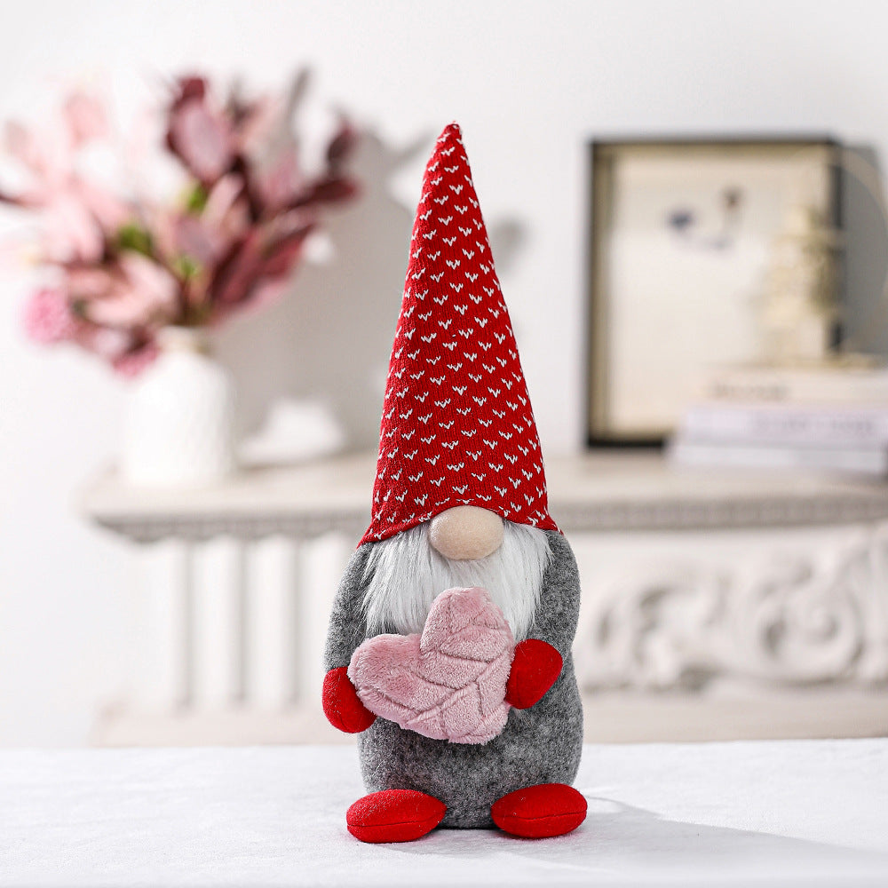 Valentine’s Day Gnome Decoration for Festive Displays