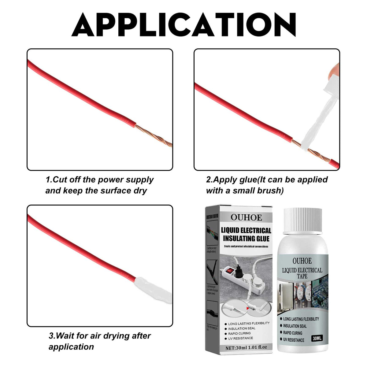 Liquid Electrical Insulating Adhesive – Waterproof Seal