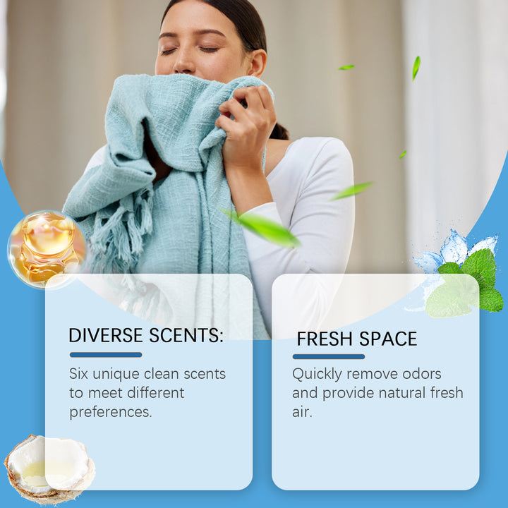 Essential Oil Set, 6 Fresh Scents for Home Fragrance