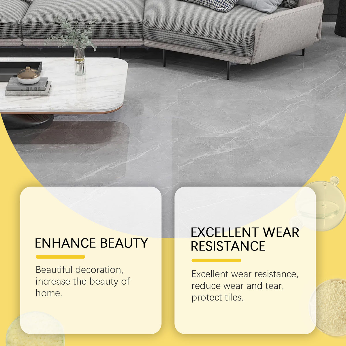 Tile Crack Repair Kit for Waterproof Surface Restoration