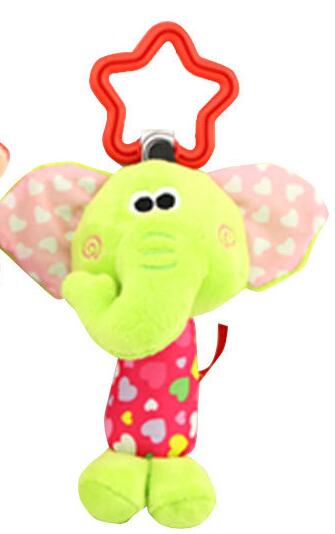 Baby Rattle Toy Set for Soft Sensory Play & Stroller