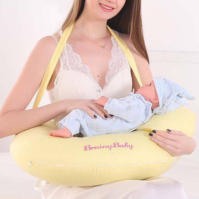 Breastfeeding Pillow for Hands-Free Feeding Support