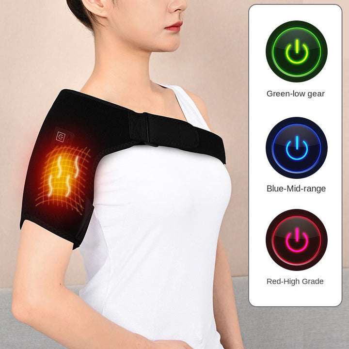 Shoulder & Knee Heated Massage Brace — Relief with Heat