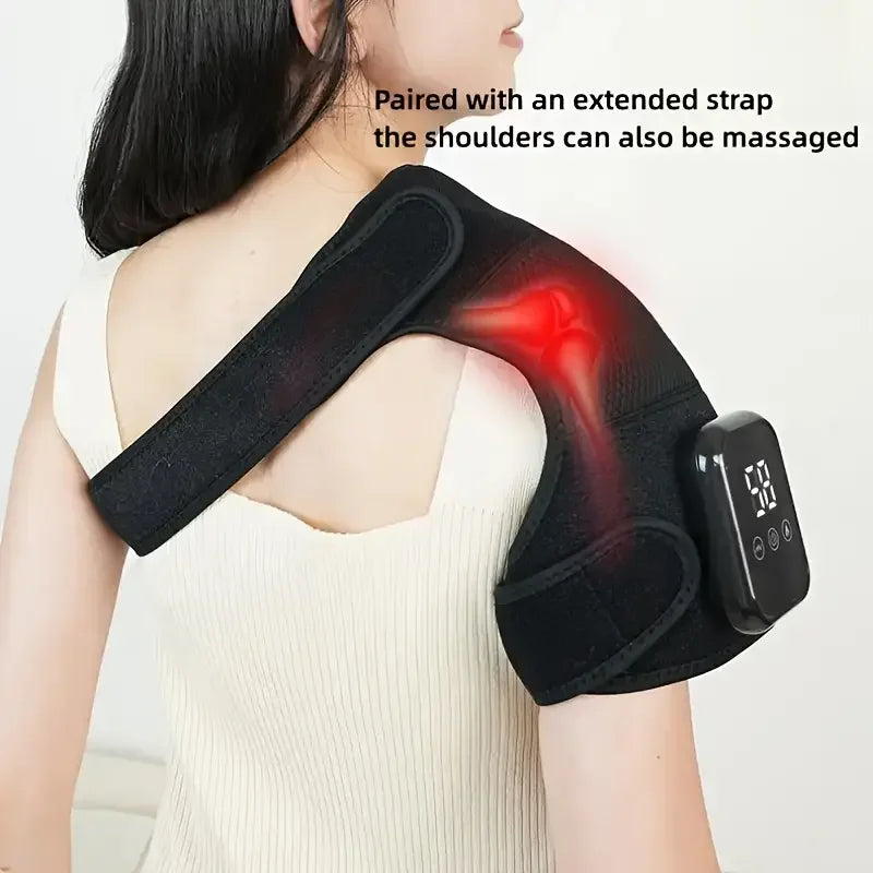 Heated Knee Massager Wrap for Knee, Elbow & Shoulder