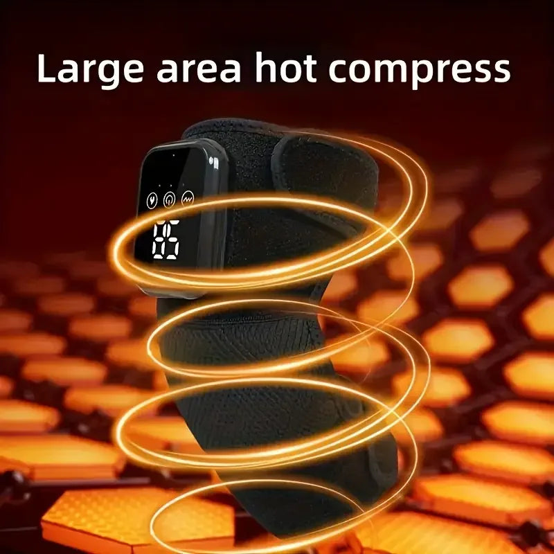 Heated Knee Massager Wrap for Knee, Elbow & Shoulder