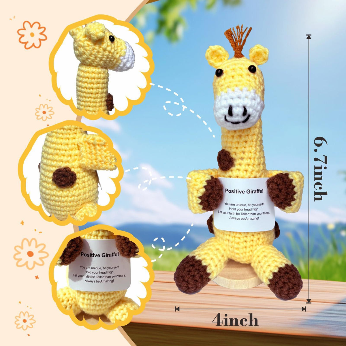 Positive Penguin Plush Toy for Cheerful Desk Decor