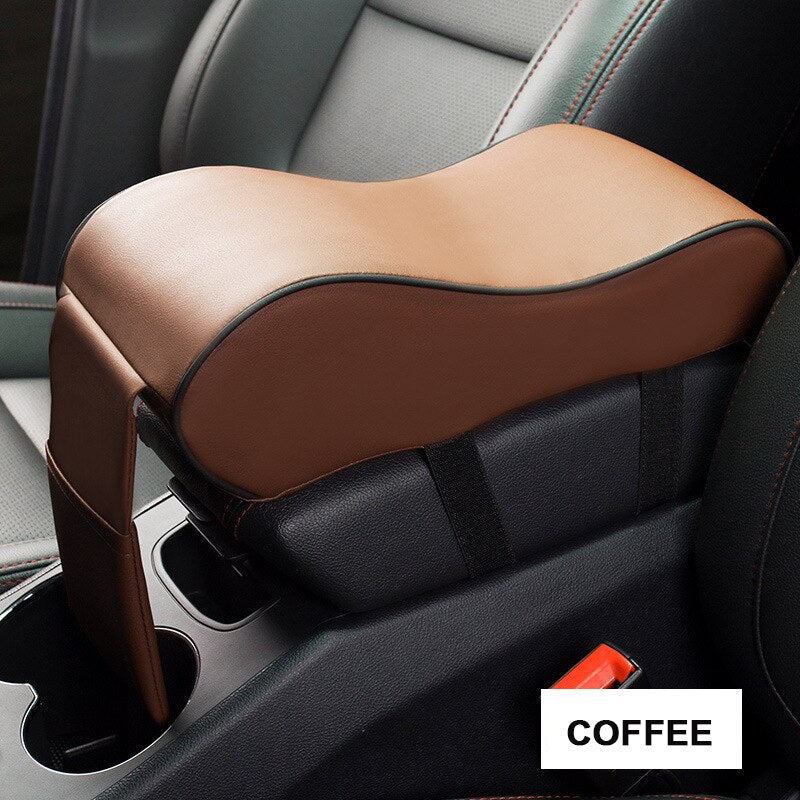 Leather Car Armrest Pad — Instant Ergonomic Comfort