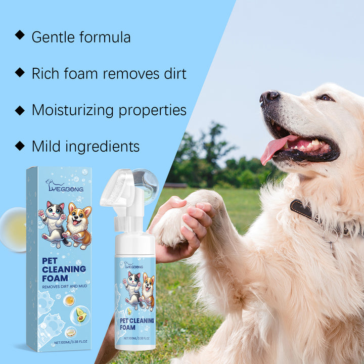 Pet Paw Foam Cleaner for Cleaner Paws After Walks