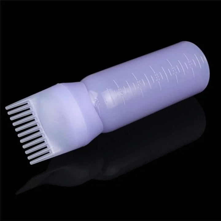 Hair Dye Applicator Bottle with Comb Tip — Mess-Free Root