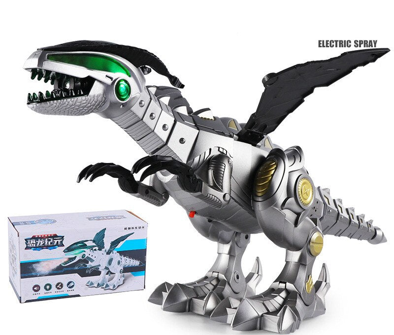 Spray Simulation Dinosaur Toy With Glowing Green Lights