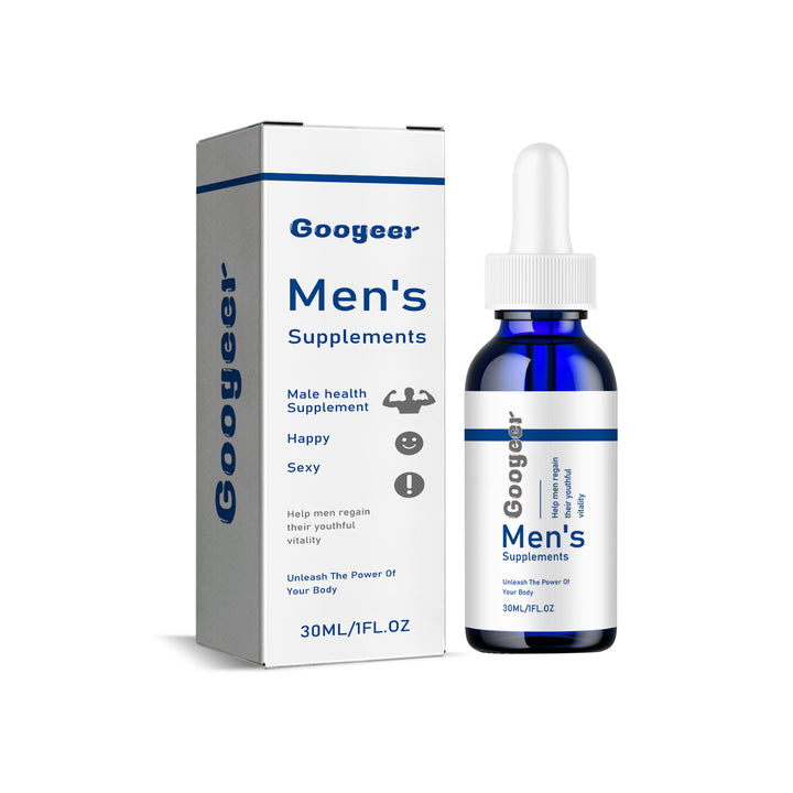 Men's Supplement Drops for Everyday Vitality Support