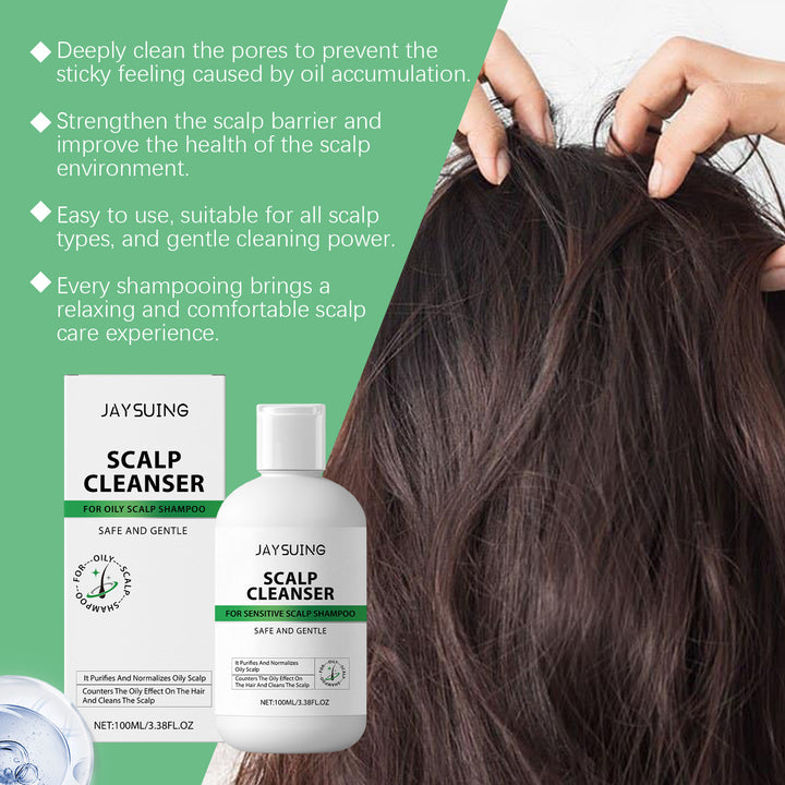 Oily Scalp Shampoo for Fresh, Balanced, Smooth Hair