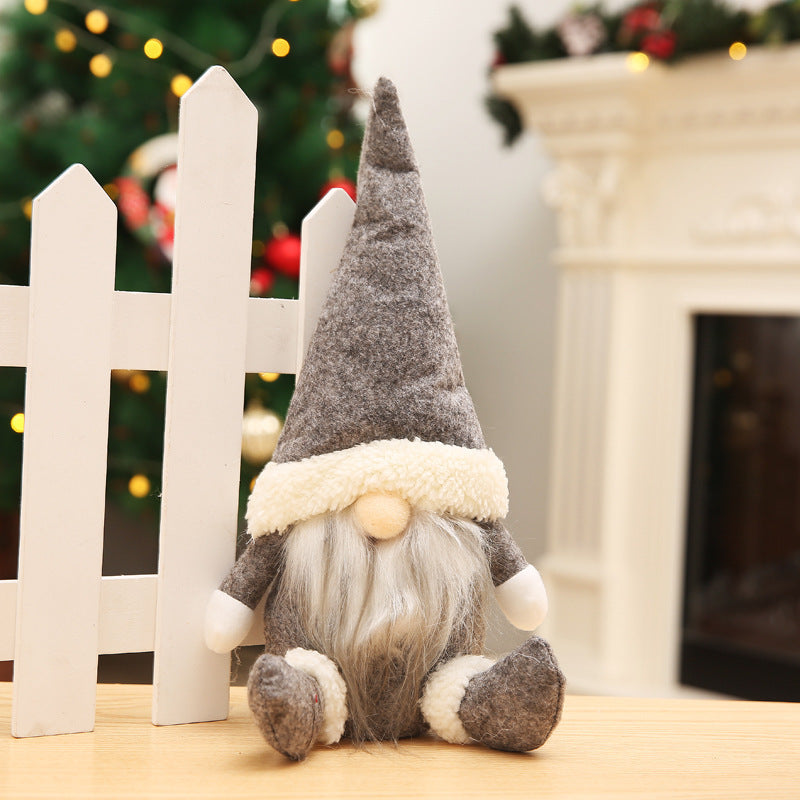 Christmas Gnome Figurine for Cozy Holiday Displays