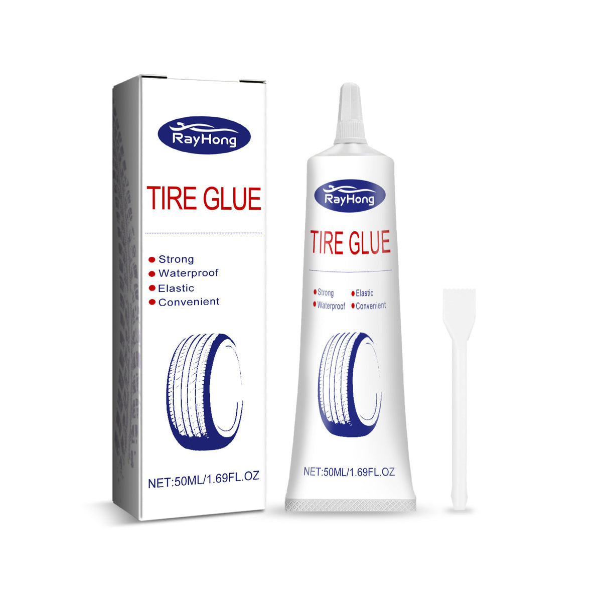 Tire Repair Glue 50ml | Waterproof Rubber Repair