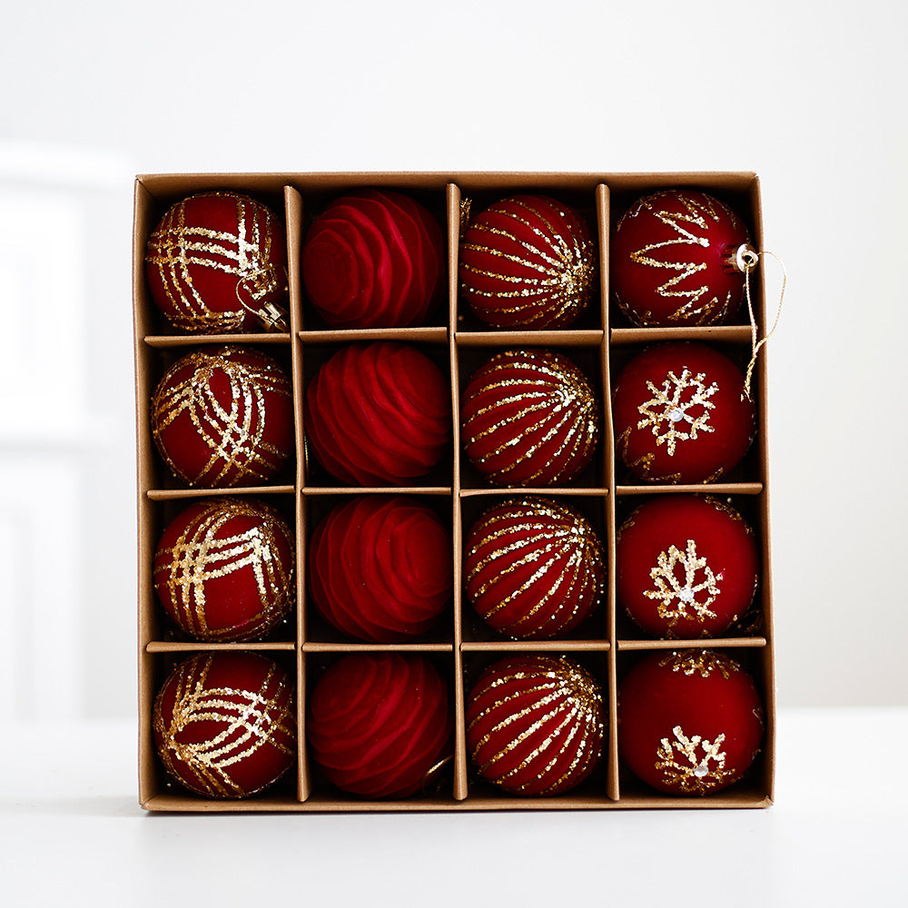 Christmas Ornament Set for Elegant Coordinated Trees