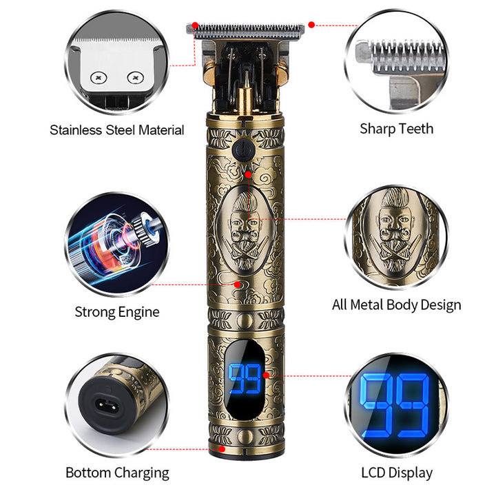 T9 Hair Clippers for Sharp, Precise Grooming & Edging