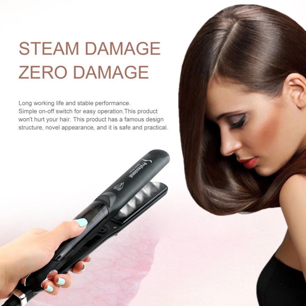 Ceramic Steam Hair Straightener for Silky, Smooth Hair