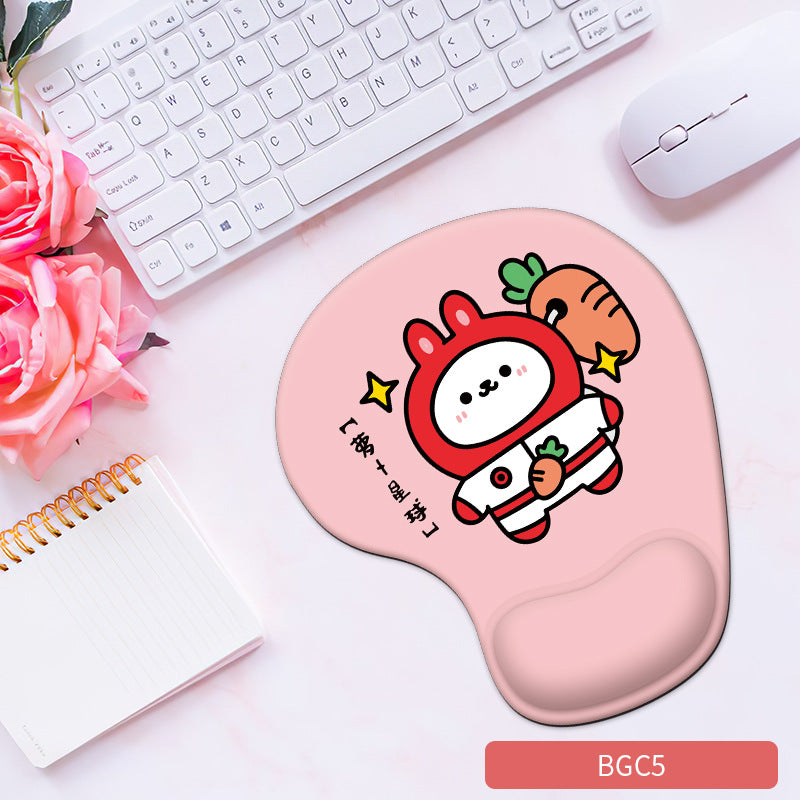 Silicone Wrist Mouse Pad with Cushioned Wrist Support