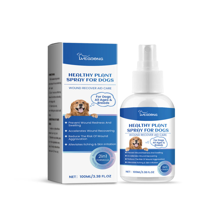 Dog Skin Care Spray for Itch & Minor Wound Relief