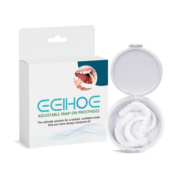 Adjustable Snap-On Dentures for a Confident Smile