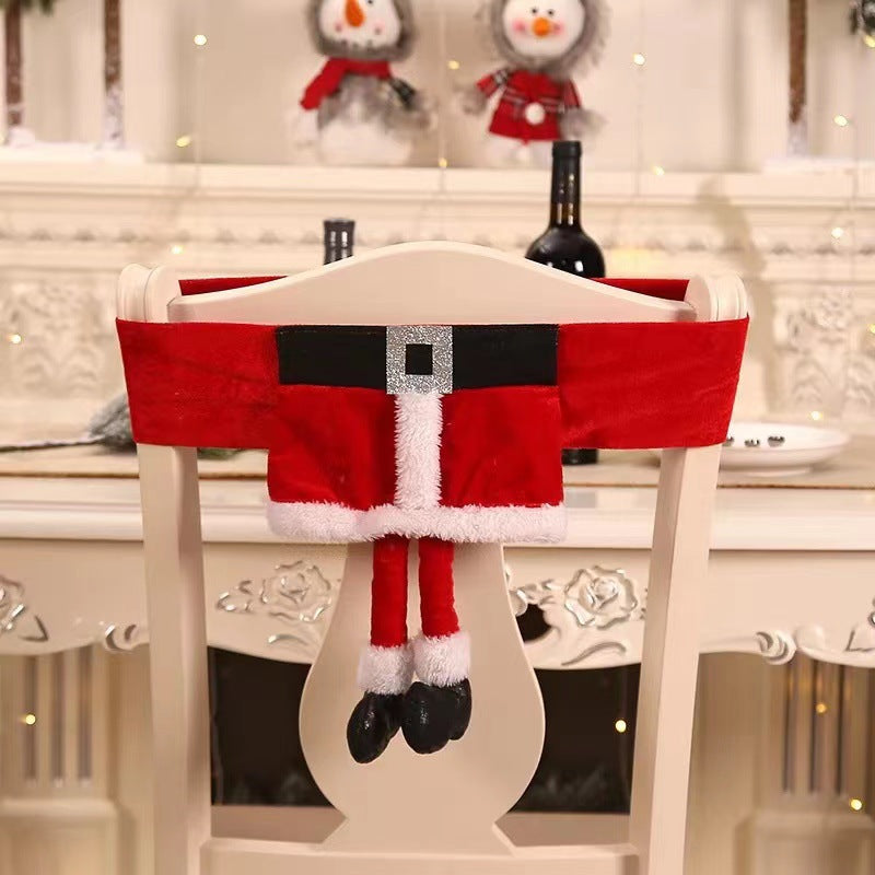 Christmas Chair Covers for Cheerful Holiday Tables