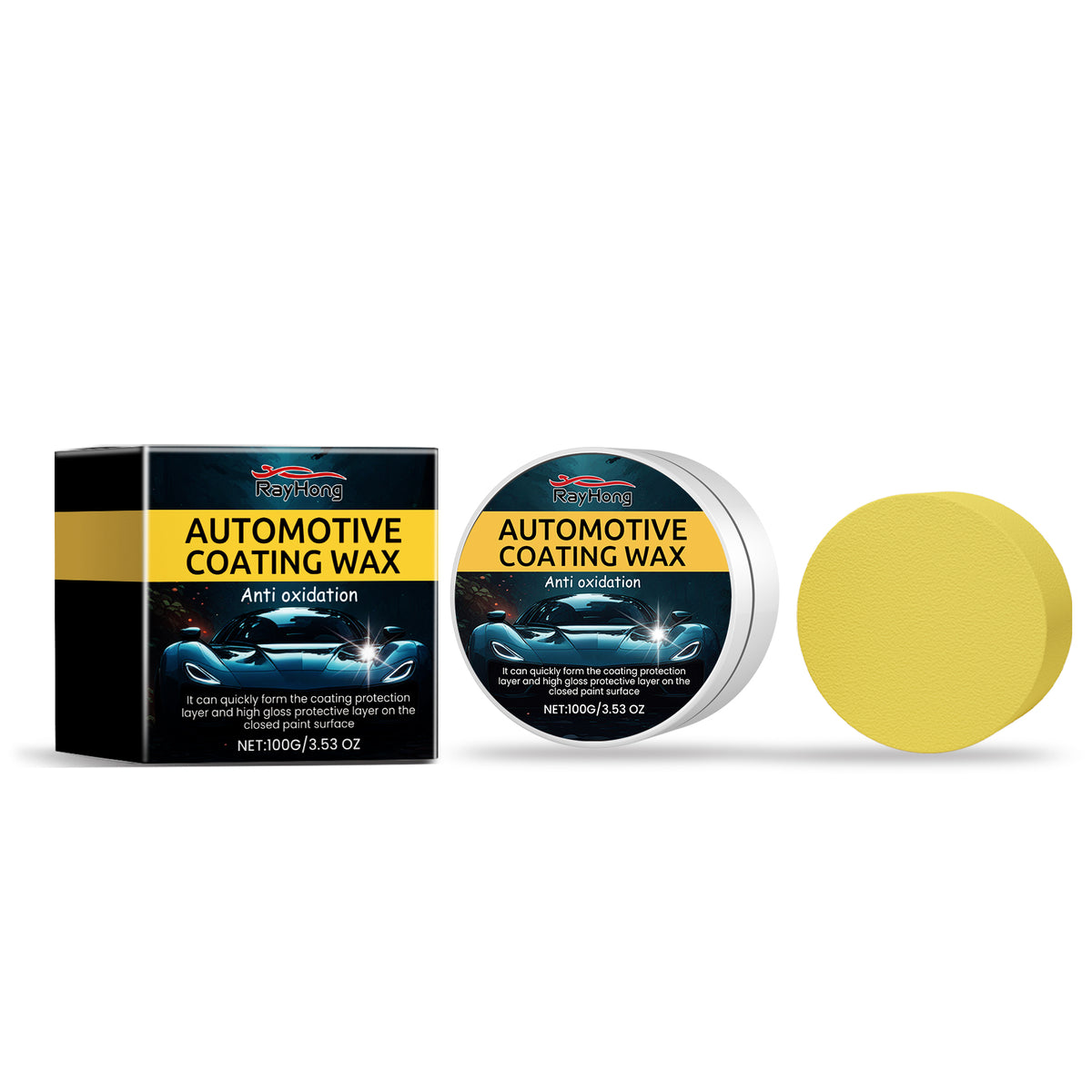Automotive Scratch Repair Wax for Smooth Mirror Gloss