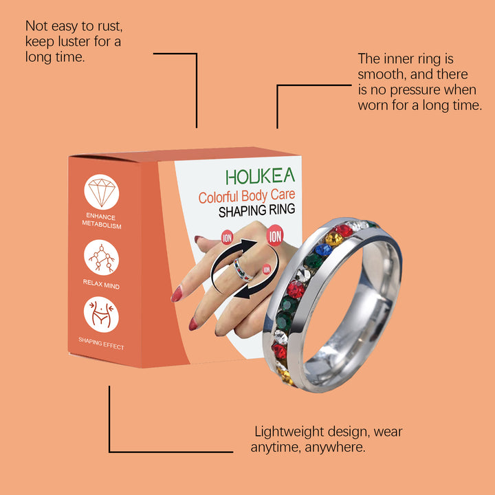 Colored Shaping Ring for Colorful Everyday Statement Style