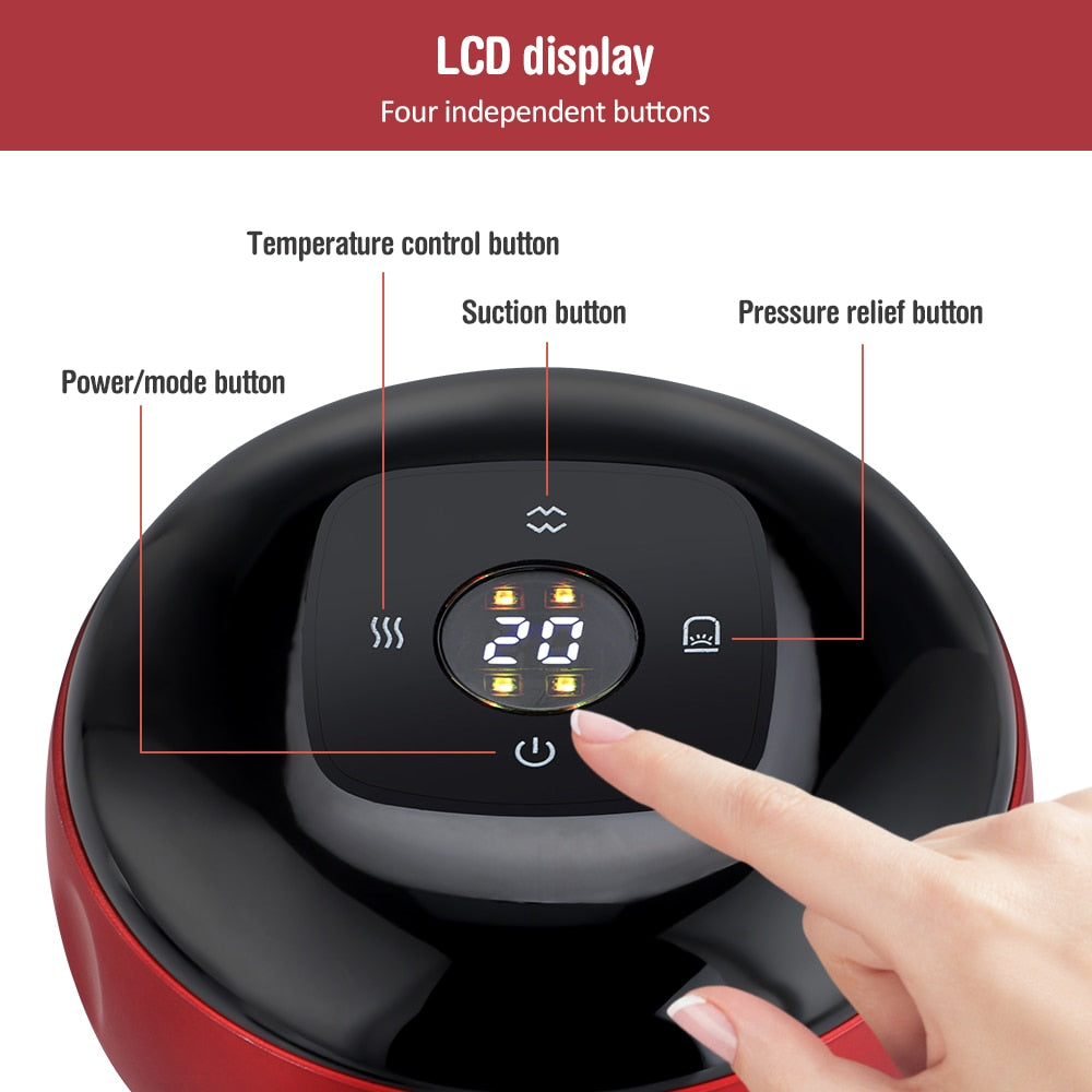 Electric Cupping Massager — Pain Relief & Deep Tissue