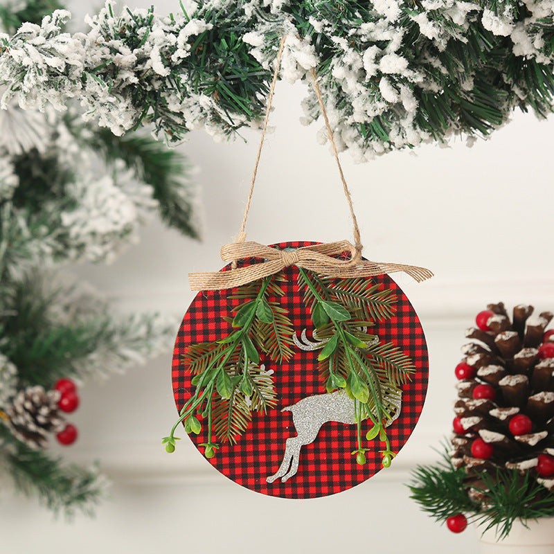 Christmas Hanging Plaques for Rustic Holiday Decor