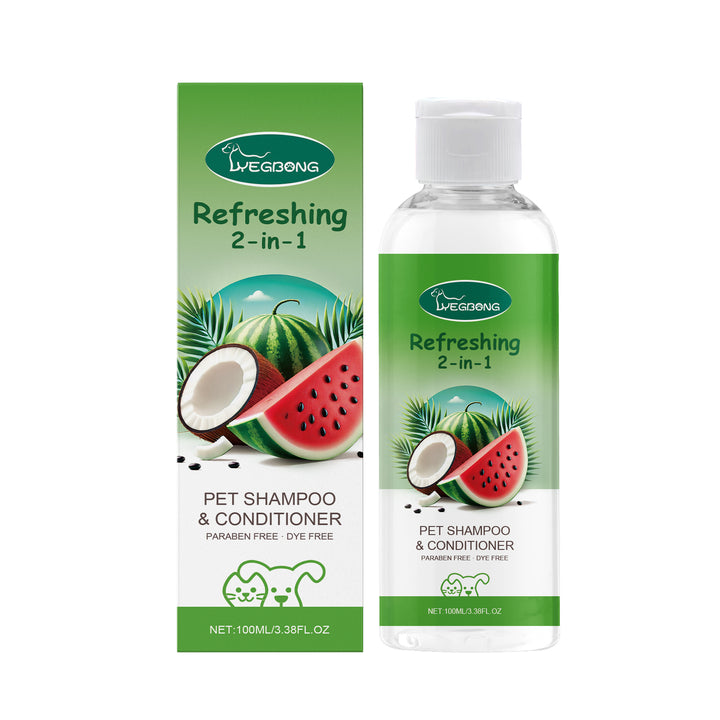 Pet Shampoo & Conditioner for Fresh, Soft, Smooth Fur