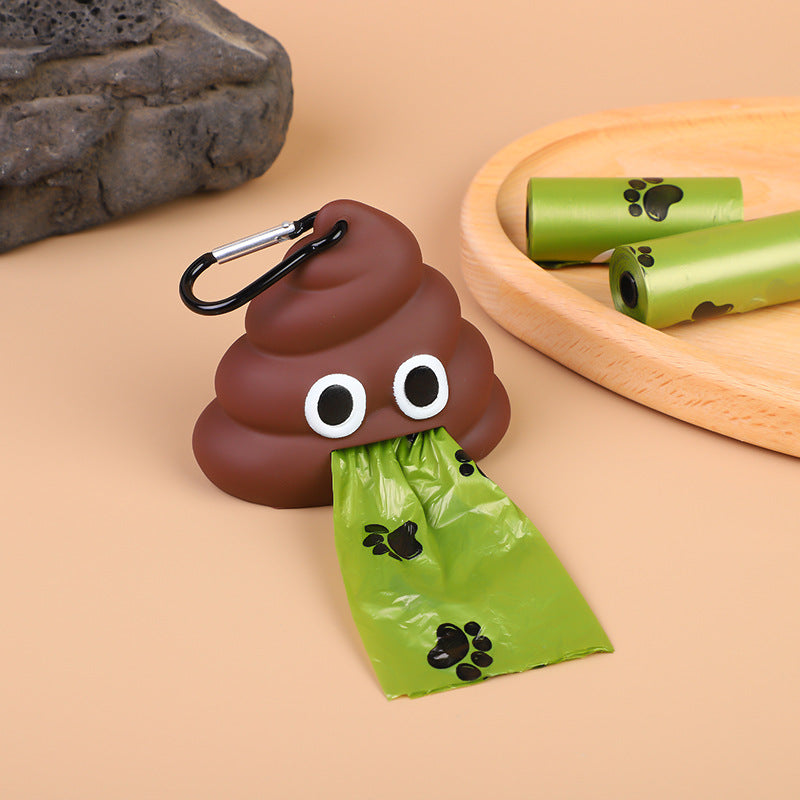 Portable Dog Poop Bag Dispenser for Stress-Free Walks