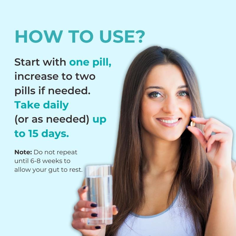 15 Day Bowel Cleanse Capsules — Natural Constipation Relief
