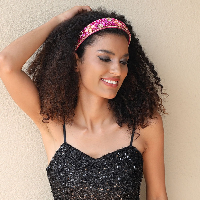 Baroque Rhinestone Headband for Instant Glamour Style