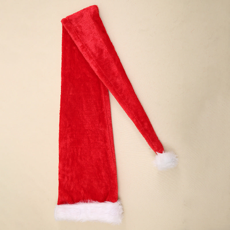 Extra-Long Christmas Hat | 1.55m Plush Santa Fun