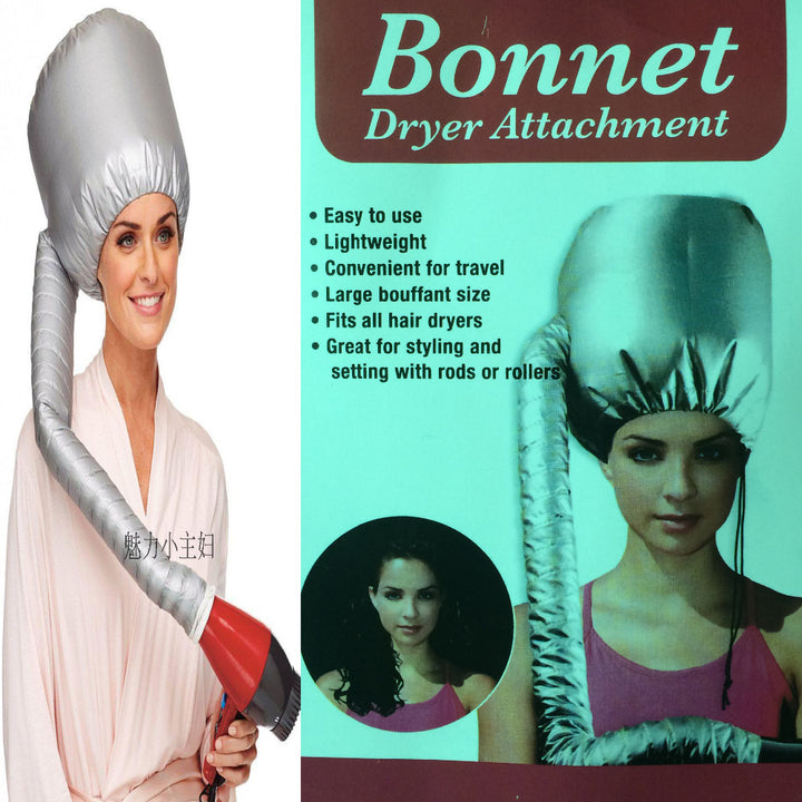 Bonnet Hair Dryer Attachment for Hands-Free Styling